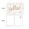 Teacher Created Resources Terrazzo Tones Hello Postcards, 180PK 7224 - alternate 3